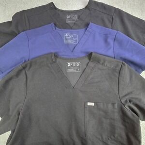 Figs Mens Chisec Scrub Tops Lot (3) Size M TM3000